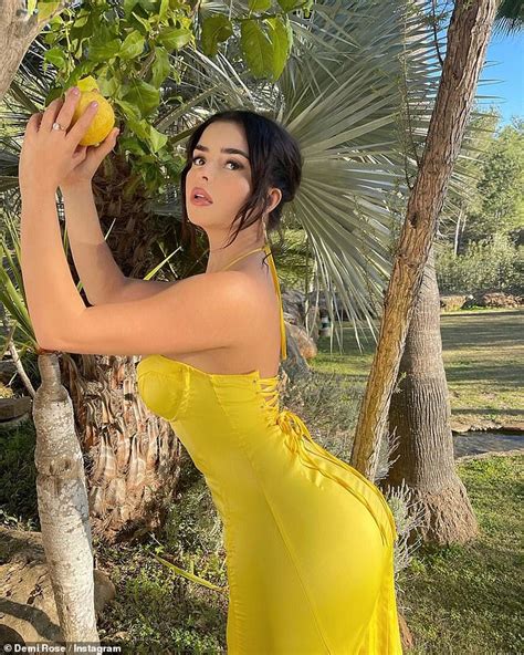 demi rose hottest pics|Demi Rose shows off her incredible figure as she poses fully nude